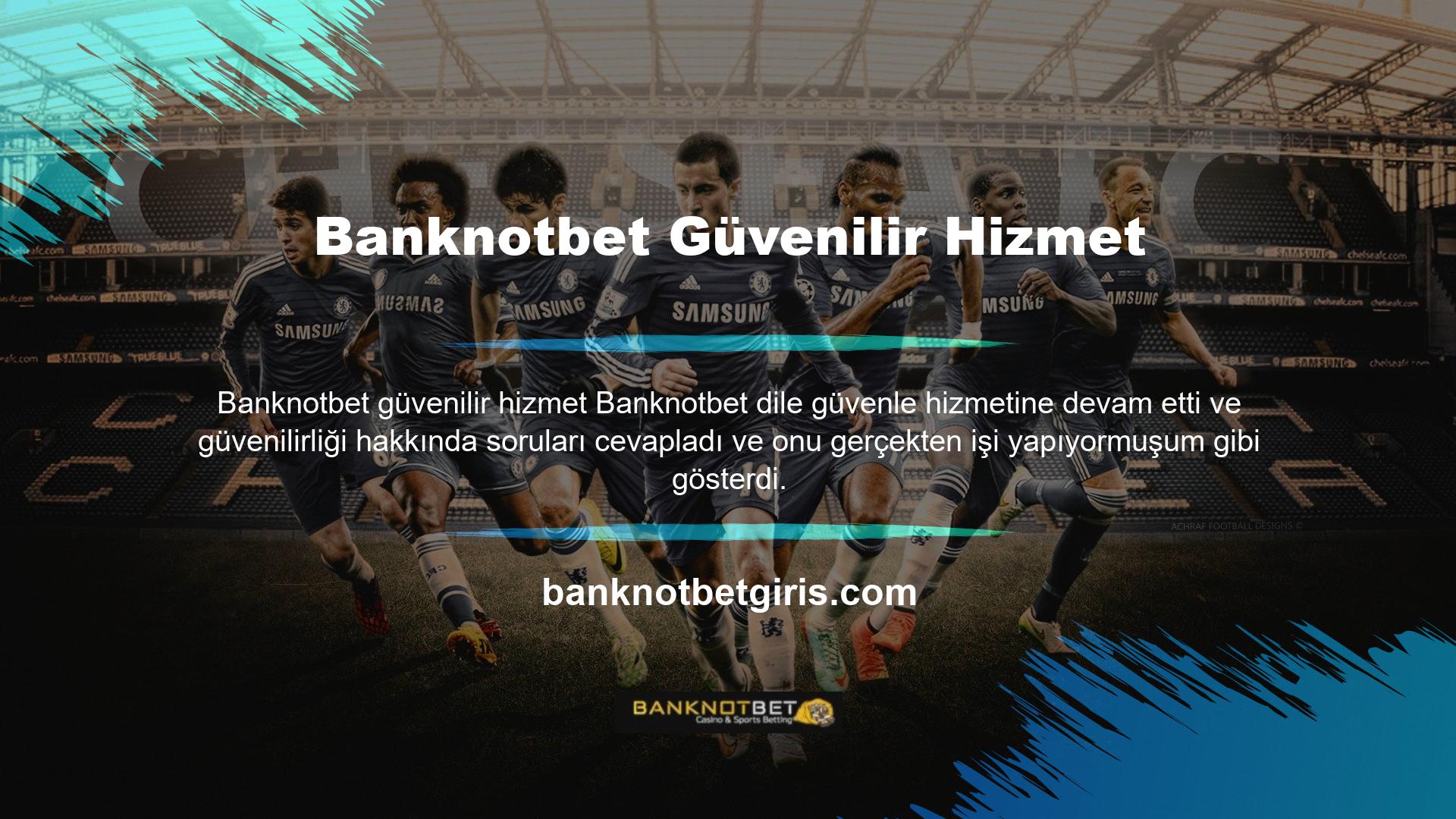 Güvenilirliğe ek olarak, Banknotbet Türkiye'yi diğer sitelerin önüne koyan bir özellik, kullanıcıların durumu onları bekleyen premium canlı desteğe bildirmeleri ve bir şeyler ters giderse sorunu ortadan kaldırmasıdır